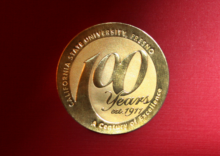 Fresno State Centennial Gold Foil