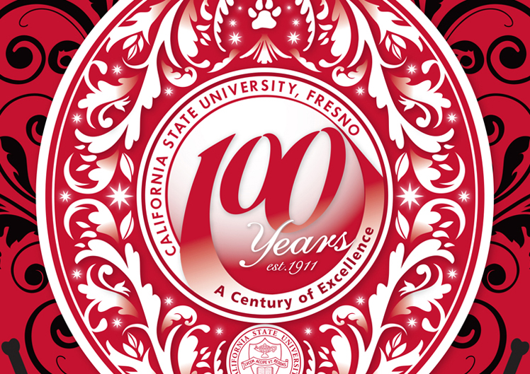 Fresno State Centennial Holiday Card