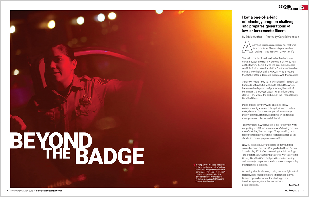 Fresno State Magazine - Beyond the Badge