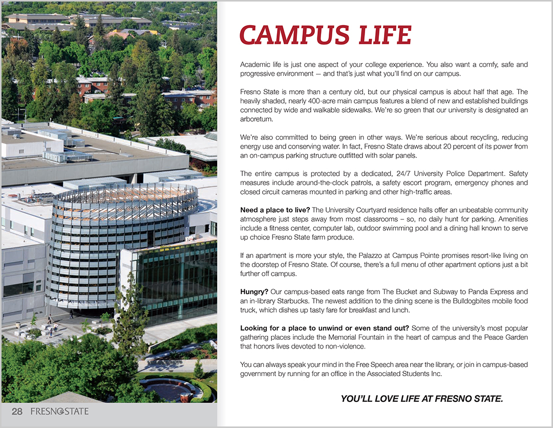 Fresno State Viewbook